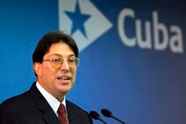 Bộ trưởng Ngoại giao Cuba Bruno Rodríguez. (Nguồn: Radio Angulo)