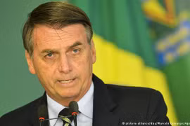Tổng thống Brazil Jair Bolsonaro. (Nguồn: DW)