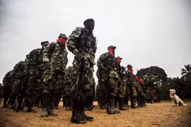 Nhóm Quân đội Giải phóng quốc gia (ELN) tại Colombia. (Nguồn: TTXVN)