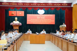 Quang cảnh hội nghị. (Ảnh: Thu Hoài/TTXVN)