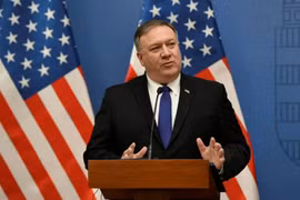 Ngoại trưởng Mỹ Mike Pompeo. (Nguồn: Reuters)