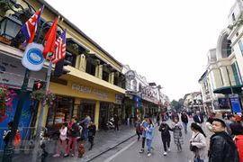Sự kiện Hội nghị thượng đỉnh Mỹ-Triều Tiên được tổ chức đúng vào năm Hà Nội kỷ niệm 20 năm ngày UNESCO vinh danh Hà Nội là Thành phố vì hòa bình. (Ảnh: Minh Quyết/TTXVN)