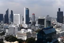 Quang cảnh thủ đô Bangkok, Thái Lan. (Nguồn: AFP/TTXVN)