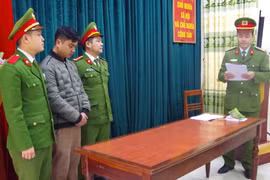 Cán bộ Ban quản lý rừng đặc dụng Phong Quang bị khởi tố, bắt tạm giam 4 tháng. (Ảnh: Hoàng Hiền/Vietnam+)