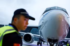 Một chiếc Boeing 737 Max 8 của Air China. (Nguồn: Reuters)
