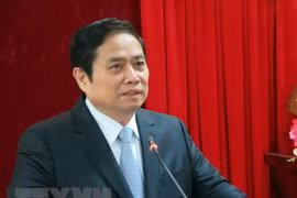 Ông Phạm Minh Chính, Ủy viên Bộ Chính trị, Bí thư Trung ương Đảng, Trưởng ban Tổ chức Trung ương. (Nguồn: TTXVN)