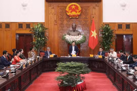 Phó Thủ tướng, Bộ trưởng Bộ Ngoại giao Phạm Bình Minh phát biểu. (Ảnh: Lâm Khánh/TTXVN)