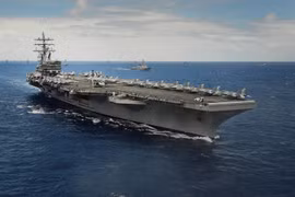 Tàu sân bay Ronald Reagan. (Nguồn: US Navy)