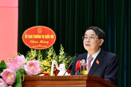Ủy viên Ban chấp hành Trung ương Đảng, Phó Chủ tịch Quốc hội Nguyễn Đức Hải. (Ảnh: KTNN)