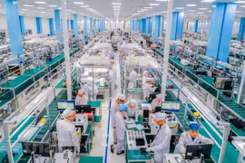 Đến năm 2045, Việt Nam sẽ trở thành mắt xích quan trọng trong chuỗi giá trị ngành công nghiệp bán dẫn toàn cầu. (Ảnh: Vietnam+)