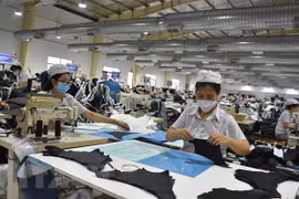 Các doanh nghiệp vẫn đối mặt với nhiều thách thức trong thời gian tới. (Ảnh: Hoàng Nhị/TTXVN) 