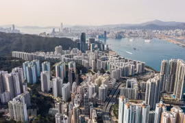Toàn cảnh Hong Kong, Trung Quốc. (Ảnh: AFP/TTXVN)