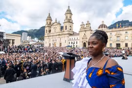 Lễ nhậm chức Phó Tổng thống Francia Márquez, 2022. (Nguồn Phó Tổng thống Colombia) 