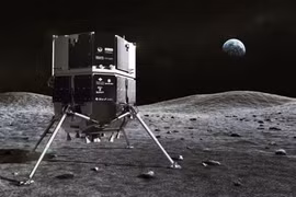 Tàu đổ bộ của Ispace. (Nguồn: Ispace/Kyodo/Ảnh chụp màn hình) 