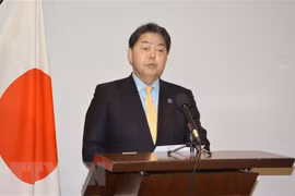 Ngoại trưởng Nhật Bản Yoshimasa Hayashi. (Ảnh: Kyodo/TTXVN) 