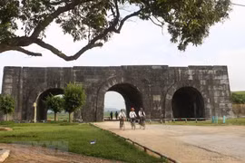Thành nhà Hồ. (Nguồn: TTXVN)