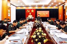 Ủy ban Kiểm tra Quân ủy Trung ương nhiệm kỳ 2020-2025 tổ chức Kỳ họp thứ 15. (Nguồn: Báo Quân đội Nhân dân)