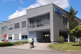 Trụ sở của Tập đoàn Mega tại vùng Liberec của Cộng hòa Séc. (Ảnh: Ngọc Biên/TTXVN)