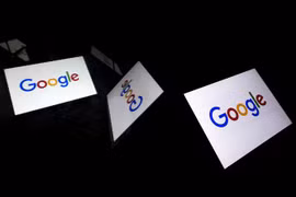 Biểu tượng công ty công nghệ Google. (Ảnh: AFP/TTXVN)