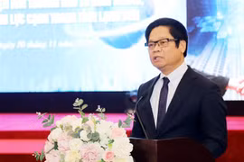 Chủ tịch Phòng Thương mại và Công nghiệp Việt Nam Vũ Tiến Lộc. (Ảnh: Thái Thuần/TTXVN)