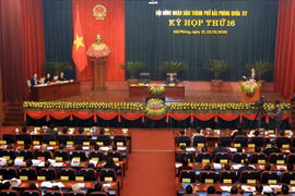 Quang cảnh kỳ họp. (Ảnh: An Đăng/TTXVN)