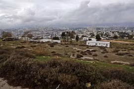 Quang cảnh khu định cư của Isarel tại khu vực Givat Hamatos, gần Đông Jerusalem ngày 15/11/2020. (Ảnh: AFP/TTXVN)