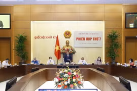 Chủ tịch Quốc hội chủ trì Phiên họp thứ 7 của Hội đồng bầu cử quốc gia
