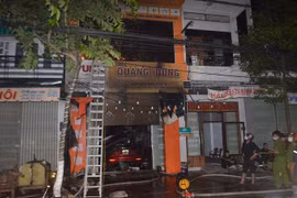 Hiện trường nơi xảy ra vu hỏa hoạn. (Nguồn: nld)