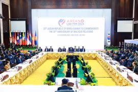Hội nghị cấp cao ASEAN-Hàn Quốc lần thứ 25. (Ảnh: Dương Giang/TTXVN)