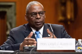 Bộ trưởng Quốc phòng Mỹ Lloyd Austin. (Ảnh: AFP/TTXVN)