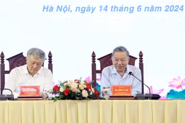 Chủ tịch nước Tô Lâm chủ trì buổi làm việc. (Ảnh: Nhan Sáng/TTXVN)