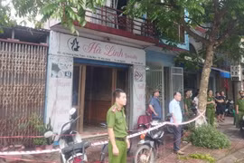 Hiện trường vụ hỏa hoạn. (TTXVN phát)