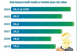 Xuất khẩu nông, lâm, thủy sản đạt 29,2 tỷ USD trong 6 tháng năm 2024
