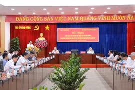 Quang cảnh hội nghị. (Ảnh: Dương Chí Tưởng/TTXVN)