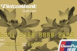 Thẻ tín dụng quốc tế Vietcombank UnionPay.