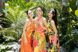 Top 3 Miss World Vietnam 2019 rạng rỡ trước ngày kết thúc nhiệm kỳ