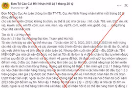 Cảnh giác trước Fake News về công tác phòng chống tội phạm đánh bạc qua mạng