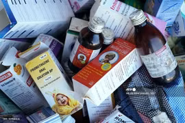 Siro ho thu giữ tại Banjul, Gambia ngày 6/10/2022. Ảnh: AFP/ TTXVN