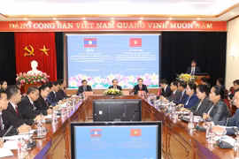 Quang cảnh lễ khai giảng. (Ảnh: Phương Hoa/TTXVN)