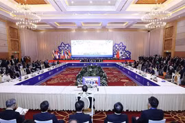 Hội nghị cấp cao ASEAN-Trung Quốc lần thứ 25. (Ảnh: Dương Giang/TTXVN)