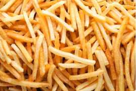Khoai tây chiên không chỉ chứa nhiều calo và chất béo mà còn nhiều đường và carbohydrate tinh chế. (Nguồn: Vietnam+)