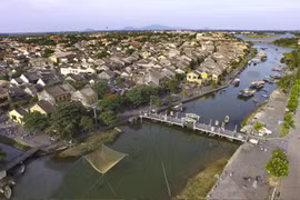 Quảng Nam phấn đấu đến năm 2030 GRDP bình quân đầu người đạt trên 7.500 USD. Trong ảnh: Phố cổ Hội An. (Ảnh: Minh Đức/TTXVN)