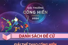 Tôn vinh các tập thể, cá nhân có cống hiến nổi bật trong lĩnh vực thể thao