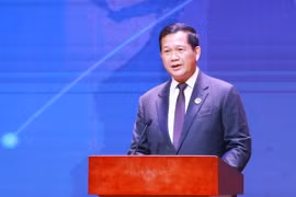 Thủ tướng Campuchia Hun Manet. (Ảnh: Dương Giang/TTXVN)