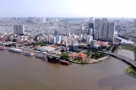Một góc Thành phố Hồ Chí Minh. (Ảnh: Thanh Vũ/TTXVN)