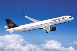 Máy bay của Hãng hàng không Air Canada. (Ảnh: Airbus/TTXVN)