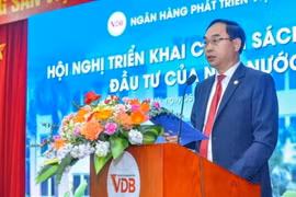 Tổng giám đốc Ngân hàng Phát triển Việt Nam Đào Quang Trường. (Nguồn: Cổng thông tin điện tử Chính phủ)