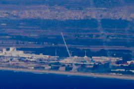 Hệ thống phòng không Israel đánh chặn tên lửa được phóng từ Liban, ngày 24/9/2024. (Ảnh: THX/TTXVN)
