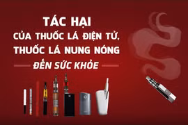 Thuốc lá điện tử, thuốc lá nung nóng gây hại cho sức khỏe như thế nào?