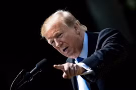 Tổng thống Mỹ Donald Trump. (Nguồn: AFP/TTXVN)
